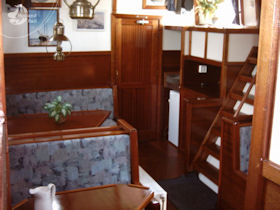 Salon auf der 'Eesterling'