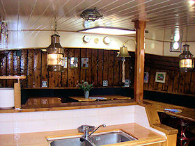 Schiff Emmalis - unter Deck
