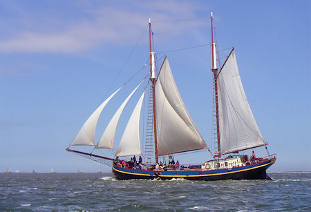 Plattbodenschiff Madraque ab Lemmer