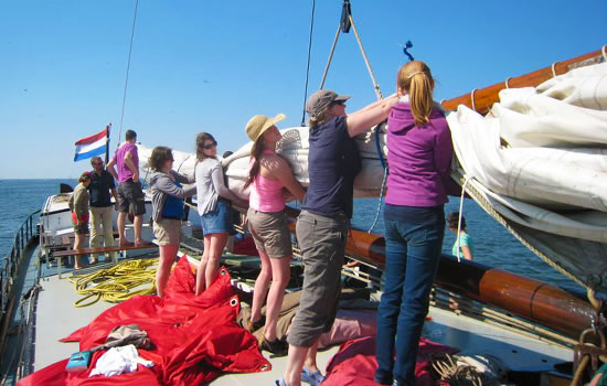 sailing in teh Netherlands - organized by NAUTIC-TOURS