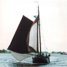 Plattbodenschiff Vrienschap ab Harlingen