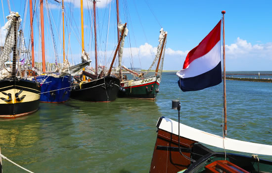 traditonal sail ships in Terschelling