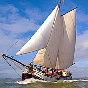Segelschiff auf dem Ijsselmeer