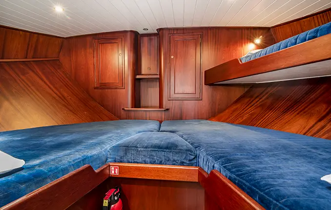 Plattbodenschiff Bellefleur - Vorschiff