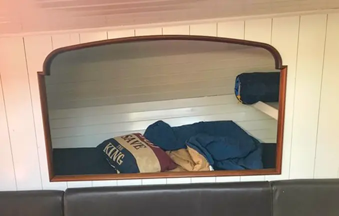 Plattbodenschiff Bint - Betten