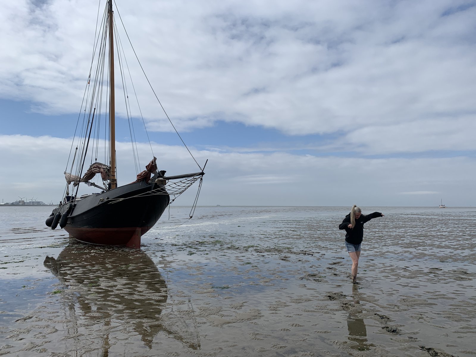 'Lagertha' - Trockenfallen