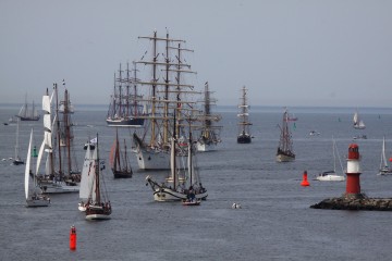 Mitsegeln  - Hanse Sail Rosock - Segelevent im August
