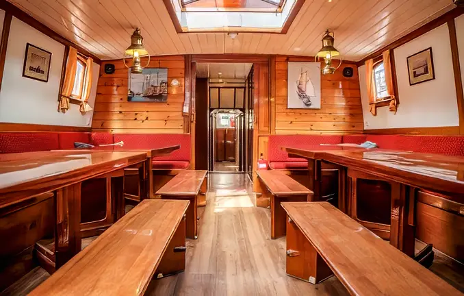 Plattbodenschiff Actief