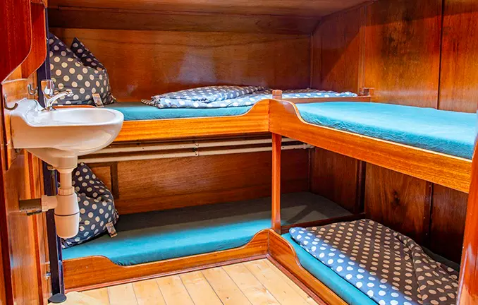 Schiff Albert Johannes - an Kabine