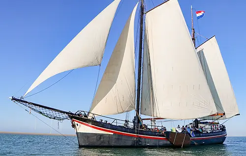 Plattbodenschiff 'Anna Catharina' ab Harlingen