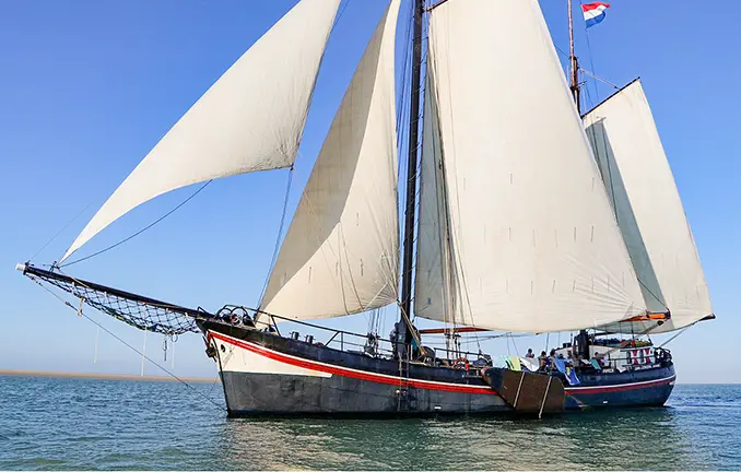 Plattbodenschiff 'Anna Catharina' ab Harlingen
