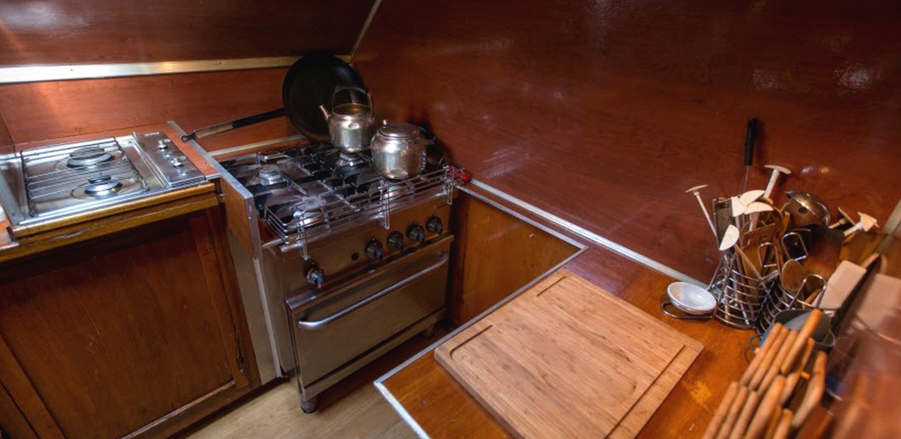 unter Deck Küche 