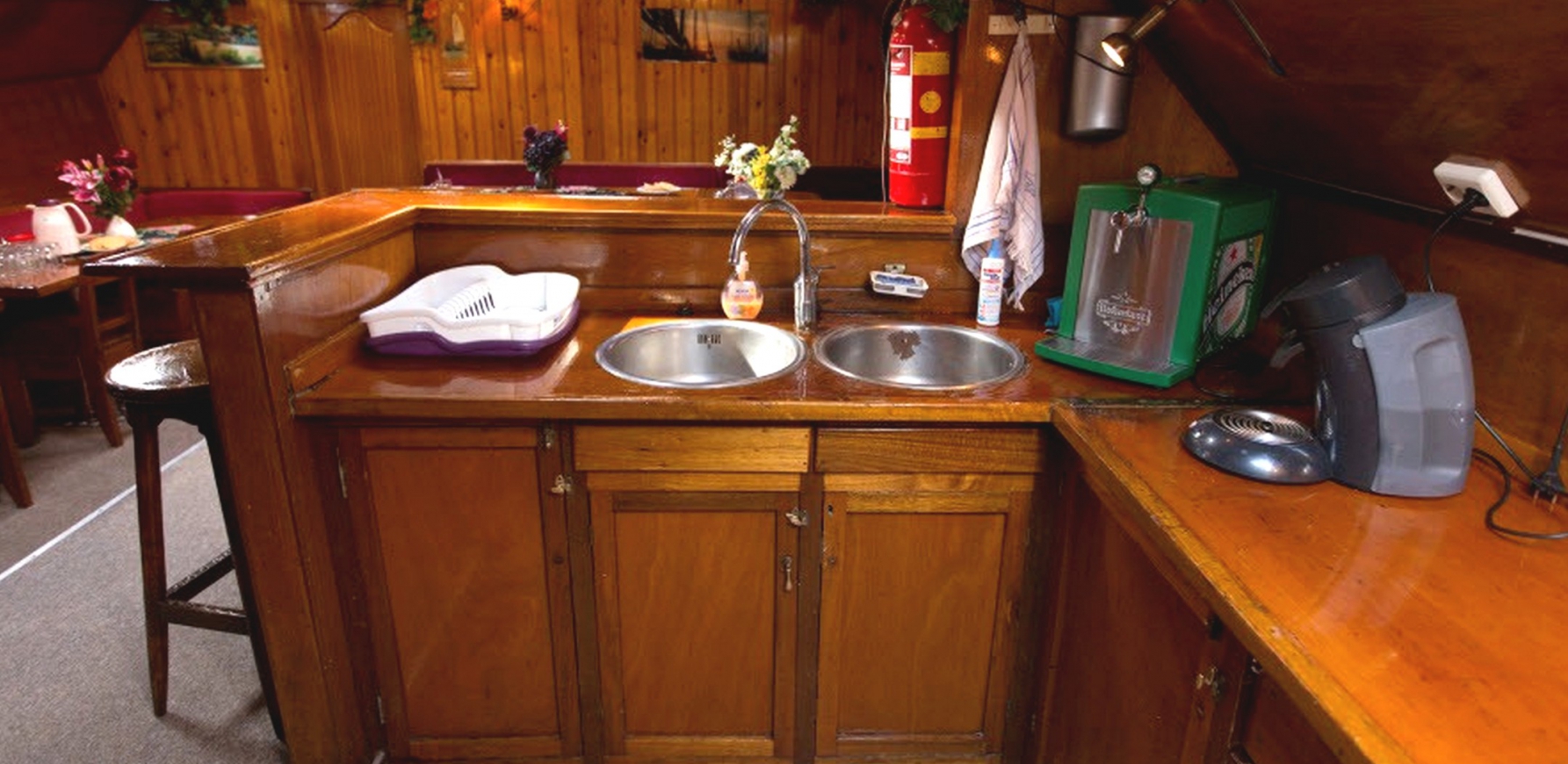 Kombüse der Arbeid Adlet