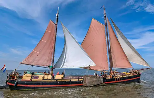 Plattbodenschiff 'Chateauroux' - Segeln ab Enkhuizen
