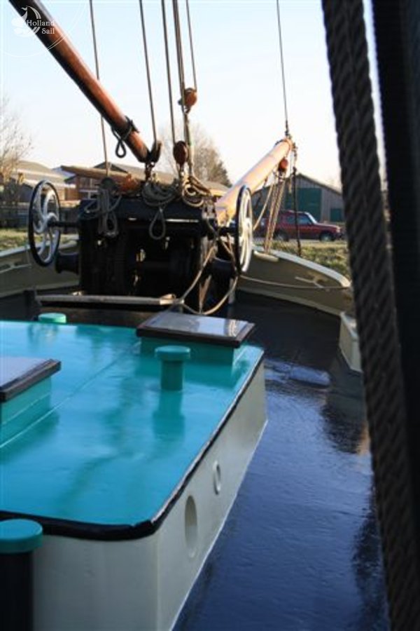 an Deck der 'de Vriendschap' 