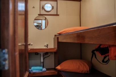 Plattbodenschiff Eendracht - Kabine Plattbodenschiff Eendracht