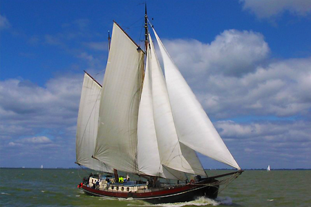 Plattbodenschiff Eenhoorn