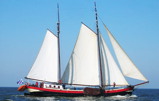 Segelschiff Emmalis - Plattbodenschiff ab Harlingen