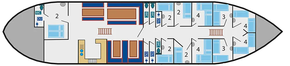 Schiffsriss Grootvorst