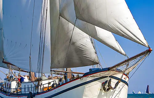 Plattbodenschiff Hollandia ab Harlingen Plattbodenschiff Hollandia ab Harlingen