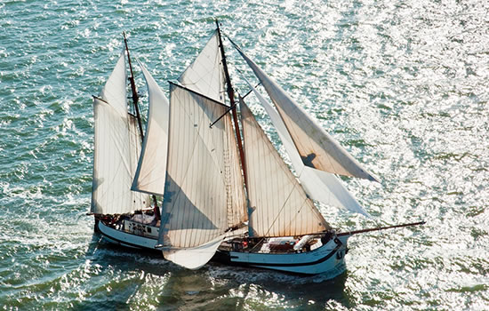 Segelschiff Jan Huygen - Mitsegeln während der Kieler Woche