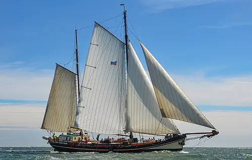 Plattbodenschiff Jeppe van Schier