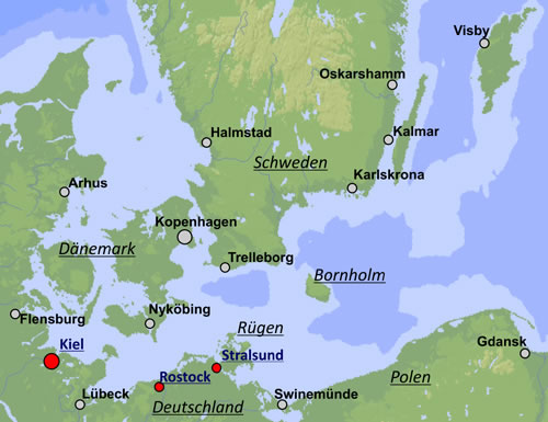Segelrevier Ostsee - Baltikum