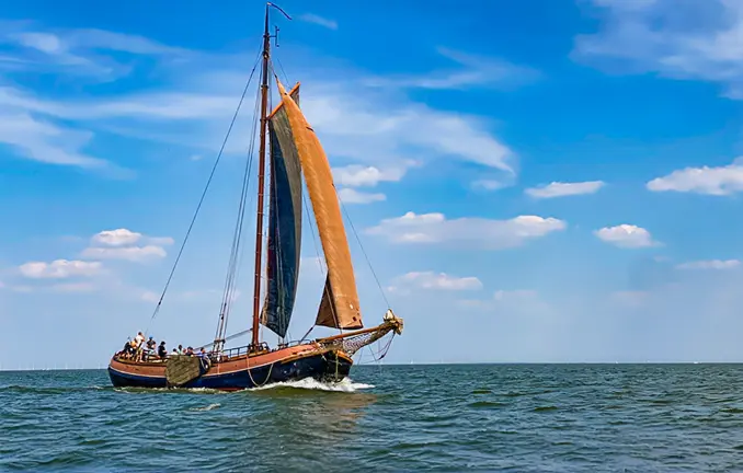 Plattbodenschiff Kleine Jager