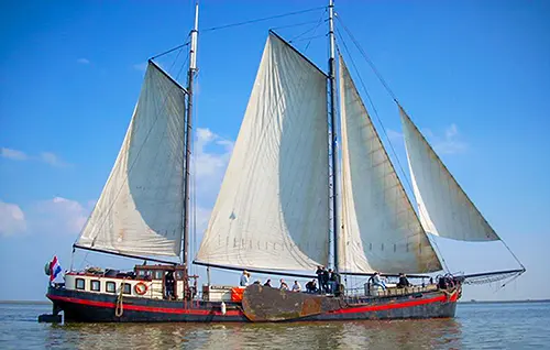 Plattbodenschiff Klipper Anna