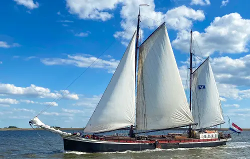 Plattbodenschiff Manna ab Harlingen Plattbodenschiff Manna