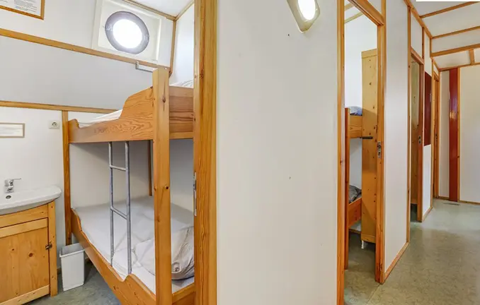Plattbodenschiff 'Klipper Manna' - Kabinen Plattbodenschiff 'Klipper Manna' - Kabine