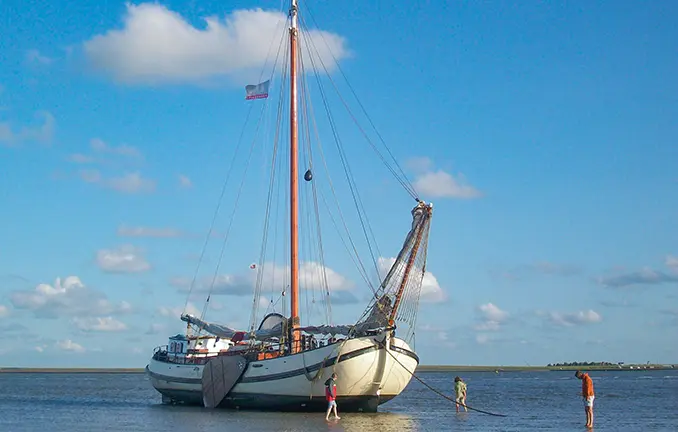 Plattbodenschiff 'Middelsee' 