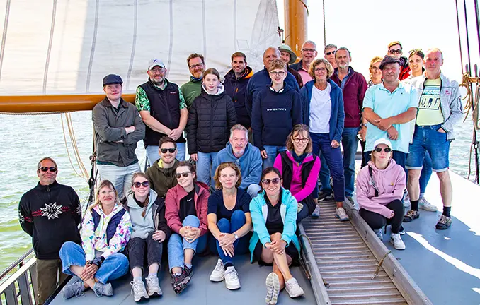 Mit dem Plattbodenschiff nach Vlieland segeln