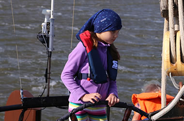 Familientörn - Kinder segeln
