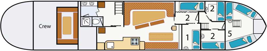 Schffsriss der Pietrenella