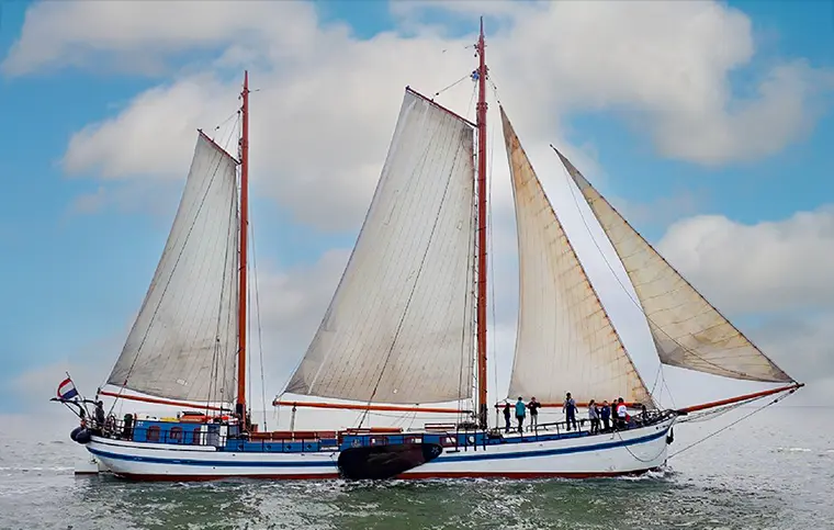Plattbodenschiff Sterrenwind ab Lemmer