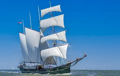 Plattbodenschiff 'Summertime' - ab Kampen am Ijsselmeer