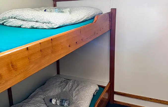 Doppelbett Plattbodenschiff 'Tsjerk Hiddes'