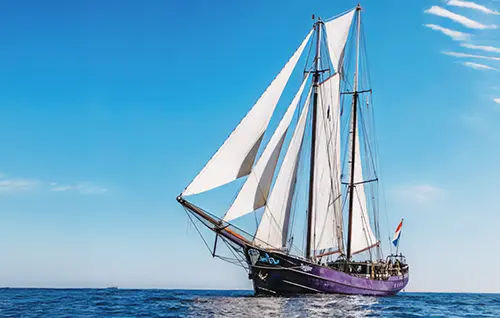 Segelschiff 'Twister' auf der Ostsee Segelschiff Twister