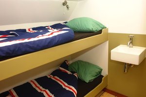 Beispielkabine der De Verwondering Beispielkabine