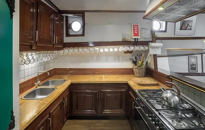 Kombüse Segelschiff Zeven Wouden